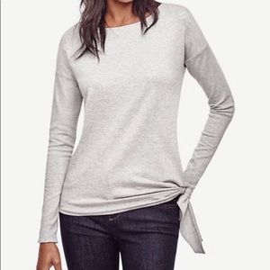 Ann Taylor Side-Tie Sweater